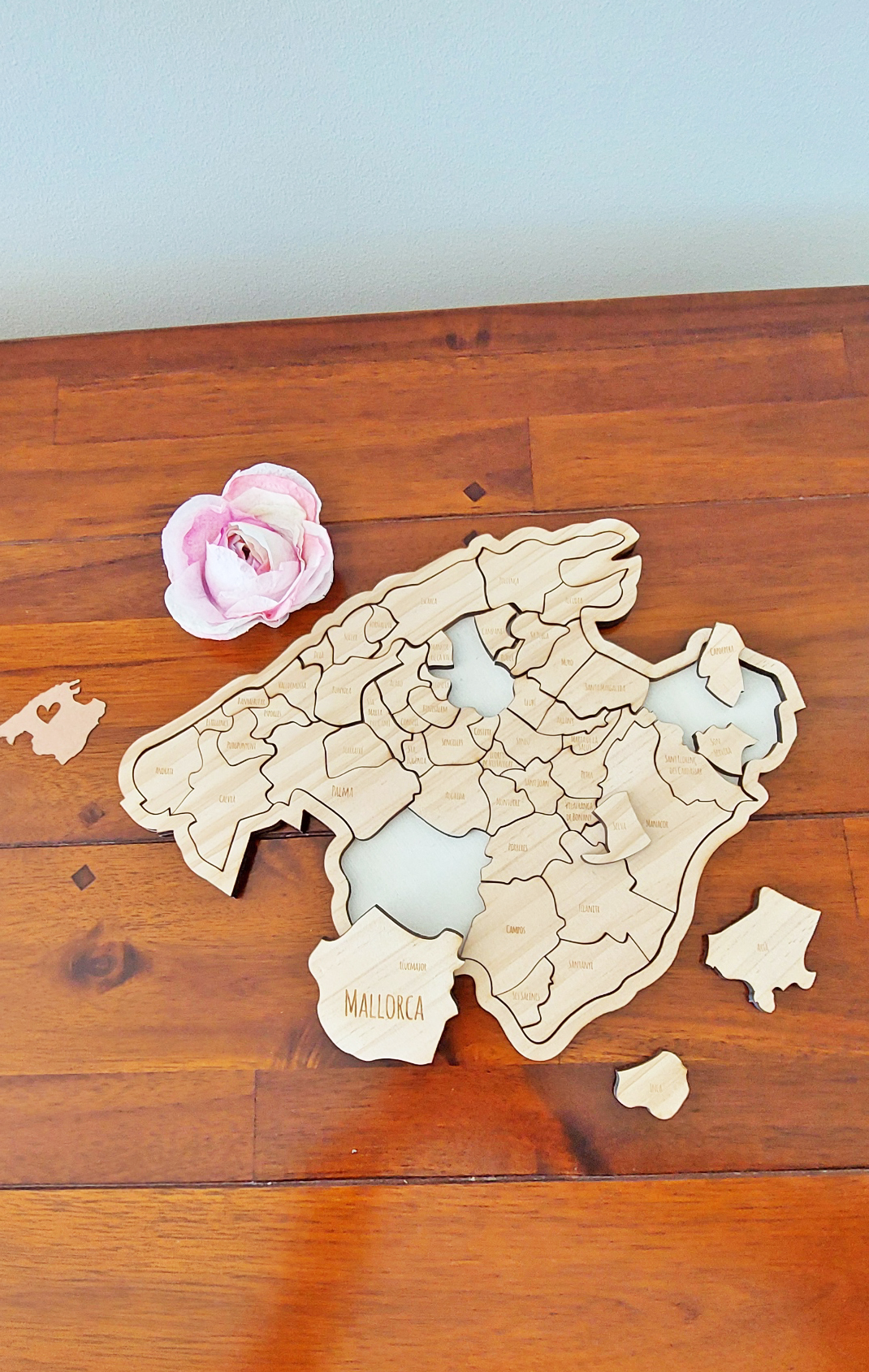 Mallorca Holzpuzzle – die Insel Stück für Stück entdecken