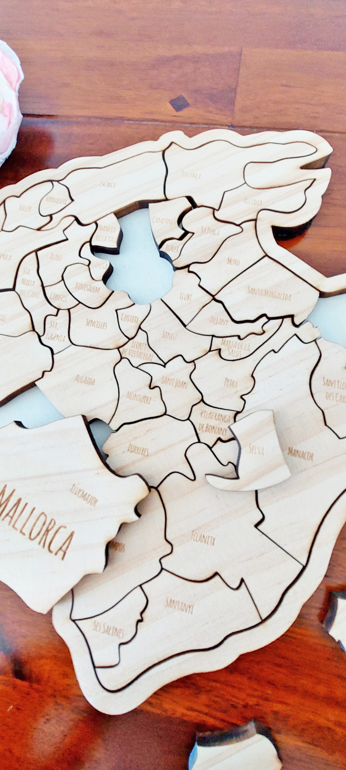 Ansicht 2 von Mallorca Holzpuzzle – die Insel Stück für Stück entdecken