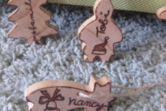 Weihnachtsdeko Baumschmuck Familie - personalisiert