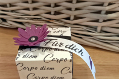 Geschenkbox Verpackung "Carpe Diem"