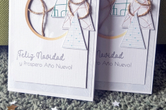 Weihnachtskarten  Set "Feliz Navidad y Prospero Año Nuevo"