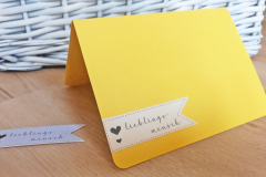 Pop-UP Karte "Lieblingsmensch" Herz