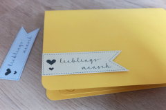 Pop-UP Karte "Lieblingsmensch" Herz