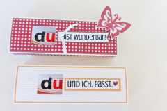 Gastgeschenk / Pralinenschachtel
