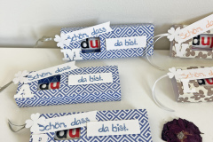 Gastgeschenk / Pralinenschachtel