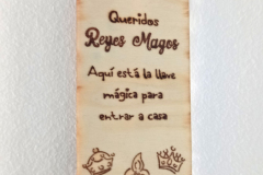 Türschild "Reyes Magos"