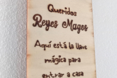 Türschild "Reyes Magos"