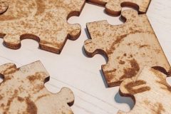 Holzpuzzle - personalisiert individuell