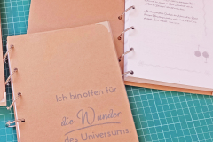 Notizbuch TITELSEITE + individuelle Seite