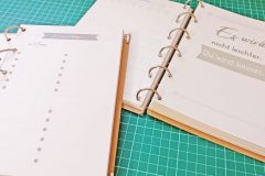 Notizbuch SPRUCHSEITE & ERLEDIGUNGSSEITE