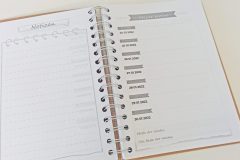 Notizbuch WOCHENPLANER & NOTIZSEITE