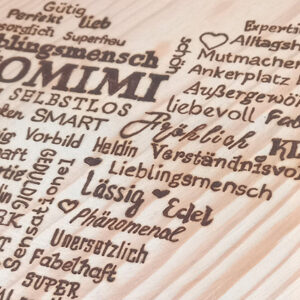 Brotzeit "OMIMI" Herz