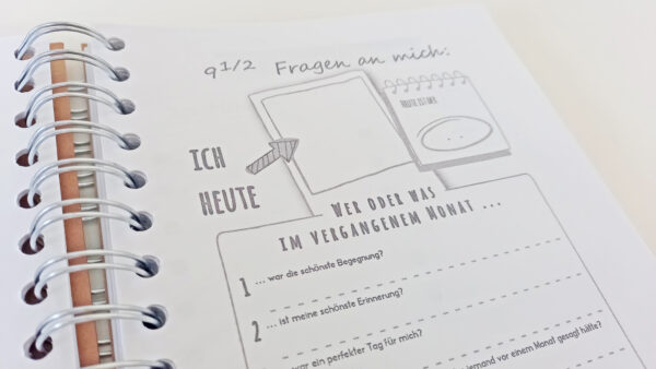 Freundebuch ICH-Seite