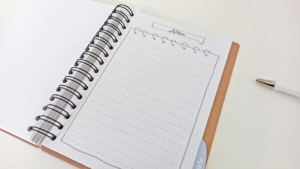 Notizbuch NOTIZEN Seite