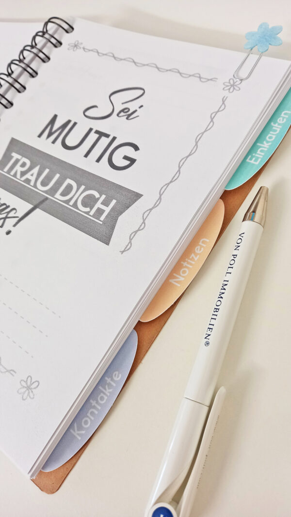 Notizbuch TRENNBLÄTTER