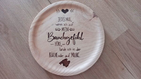 „JESDES MAL, wenn ich auf mein Bauchgefühl höre, lande ich in der Küche oder auf MLLRC.“