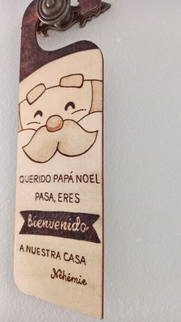 Türschild „Reyes Magos“ & „Papá Noel“