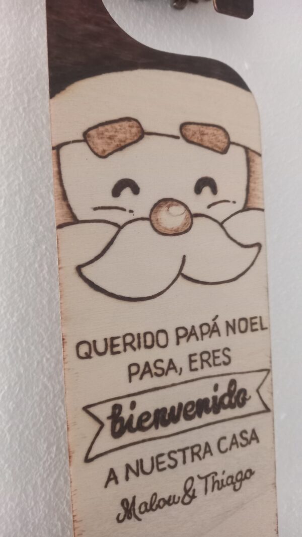 Türschild „Reyes Magos“ & „Papá Noel“