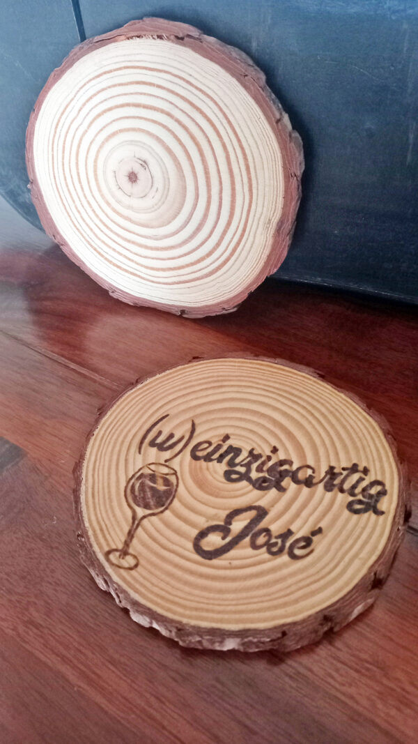 Weinuntersetzer Untersetzer (w) einzigartig