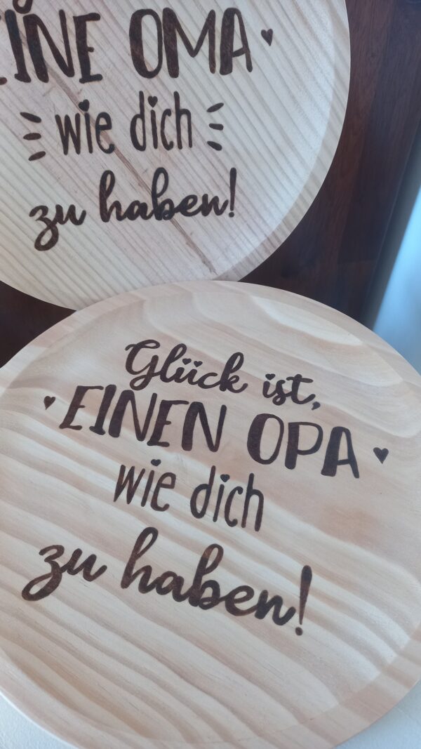 Glück ist eine Oma / einen Opa wie dich zu haben.