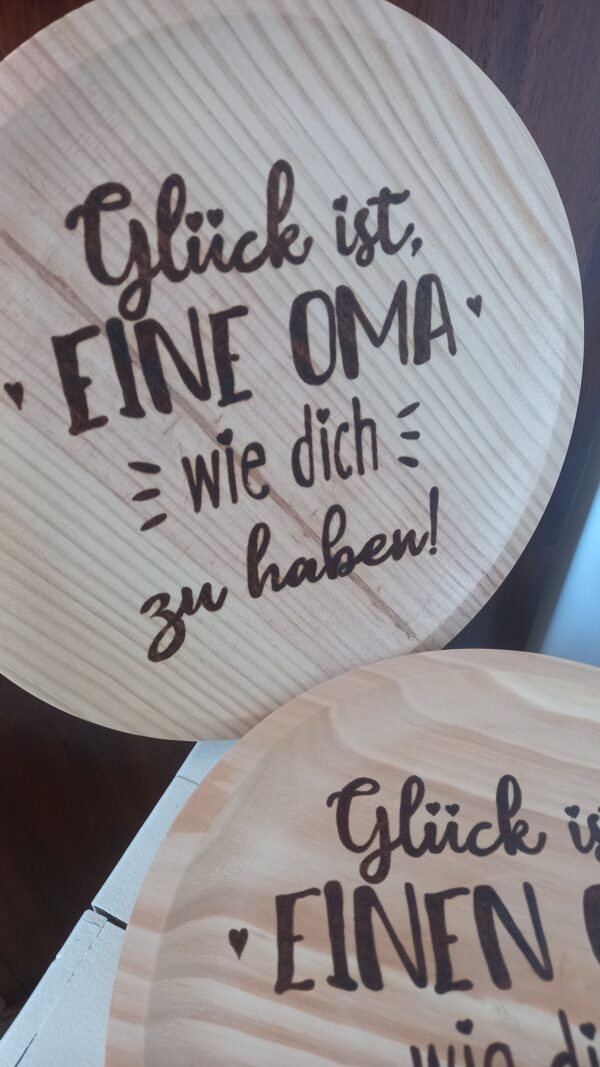 Glück ist eine Oma / einen Opa wie dich zu haben.
