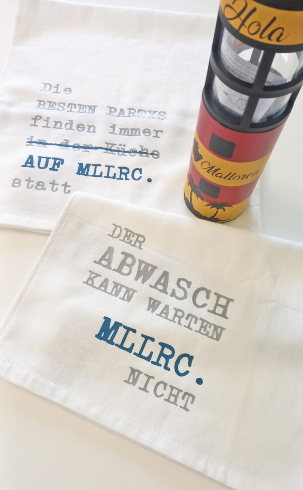 Abtrockentuch Mallorca Malle MLLRC.