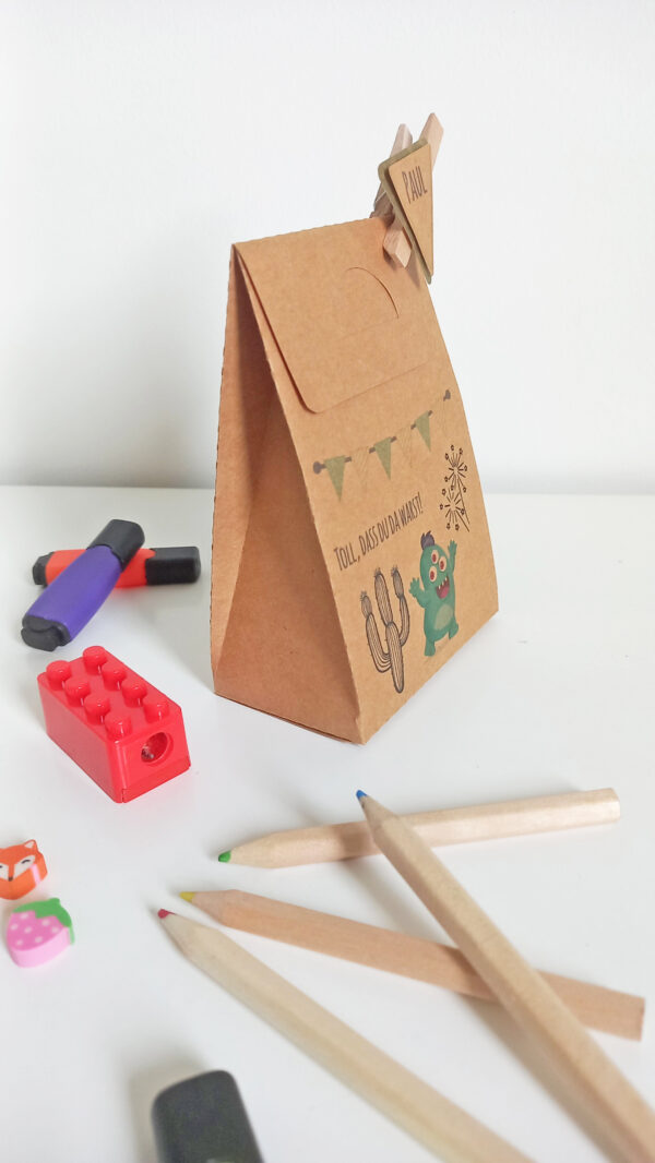 Geburtstagstüte Gastgeschenk Mitgebseltüte