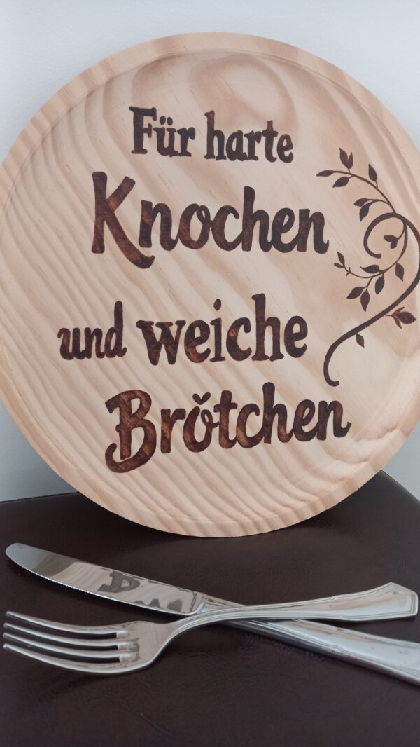 Brotzeitteller personalisiert