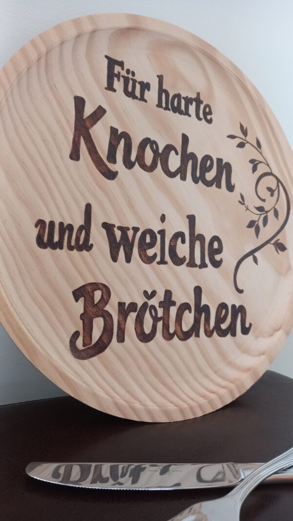 Brotzeitteller personalisiert
