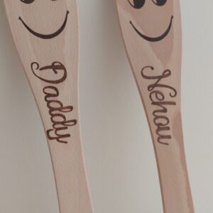 Kochlöffel Smile und Name