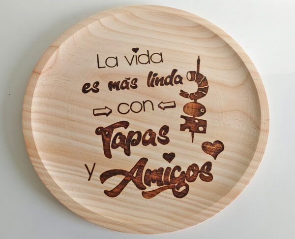 La vida es más linda con Tapas y Amigos. Mit Tapas und Freunden ist das Leben schöner.