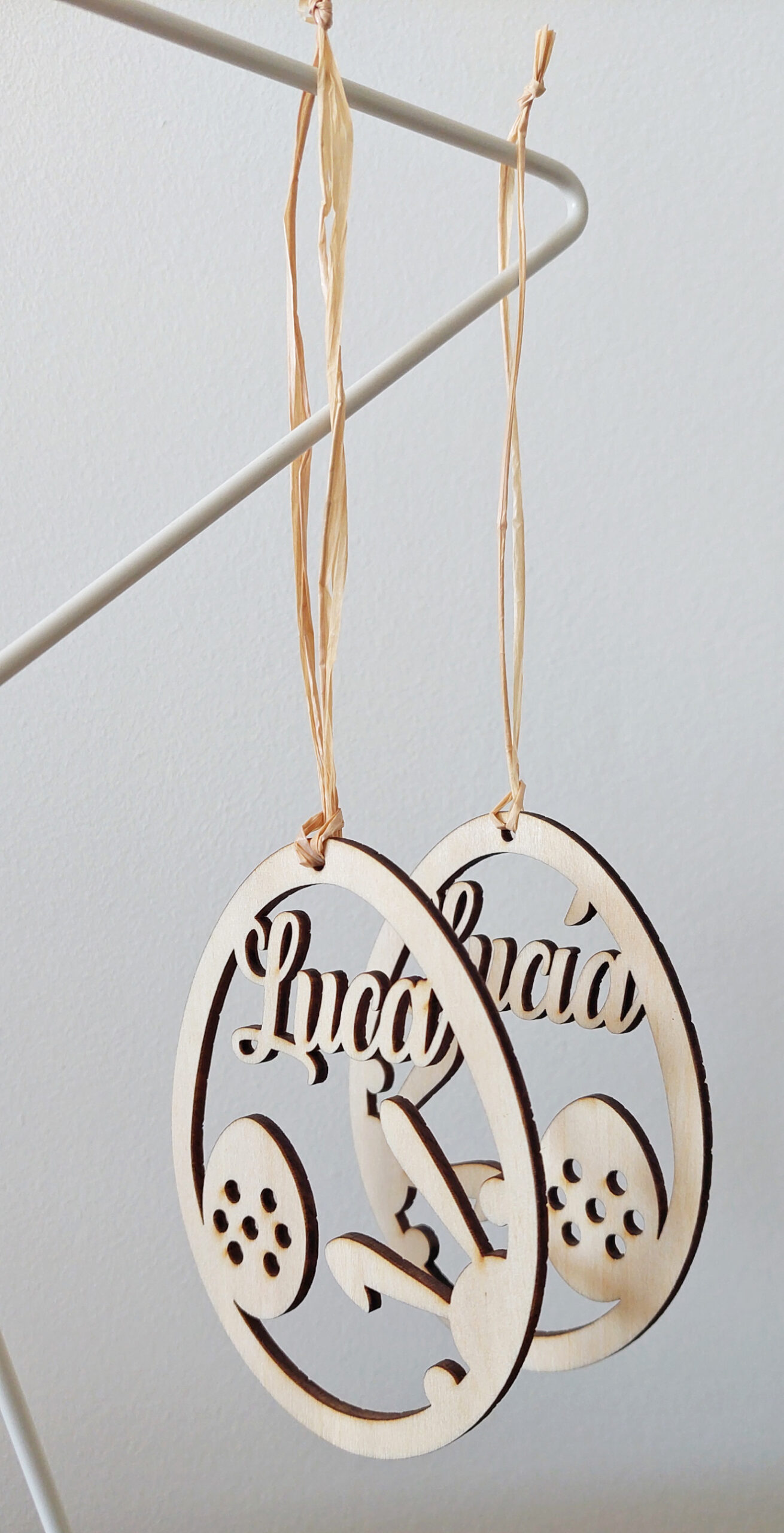 Osterei Osterdeko Osteranhänger Anhänger personalisiert