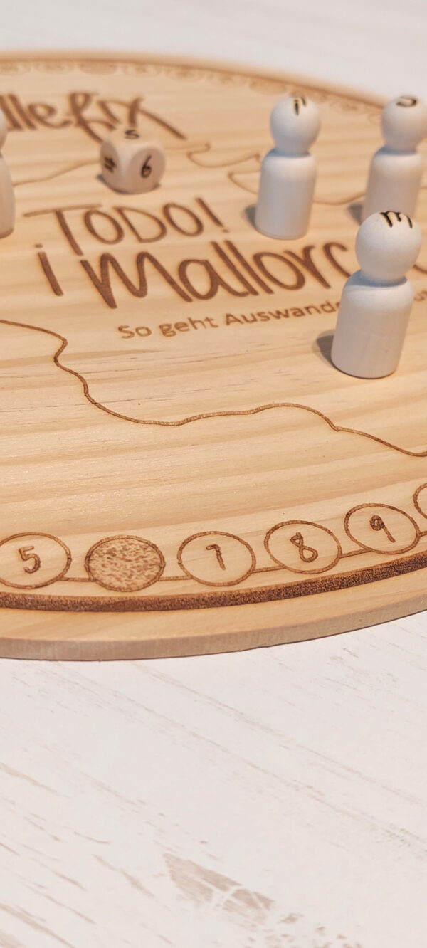 Brettspiel Würfelspiel MALLEFIX Mallorca