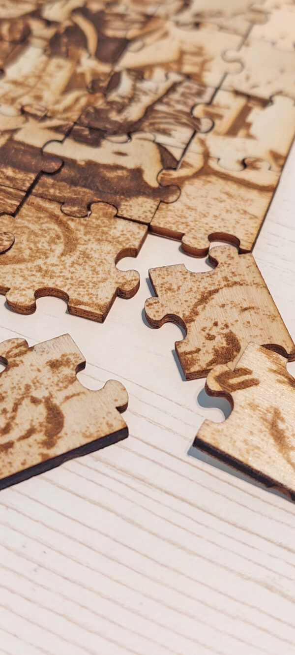 Holzpuzzle - personalisiert individuell