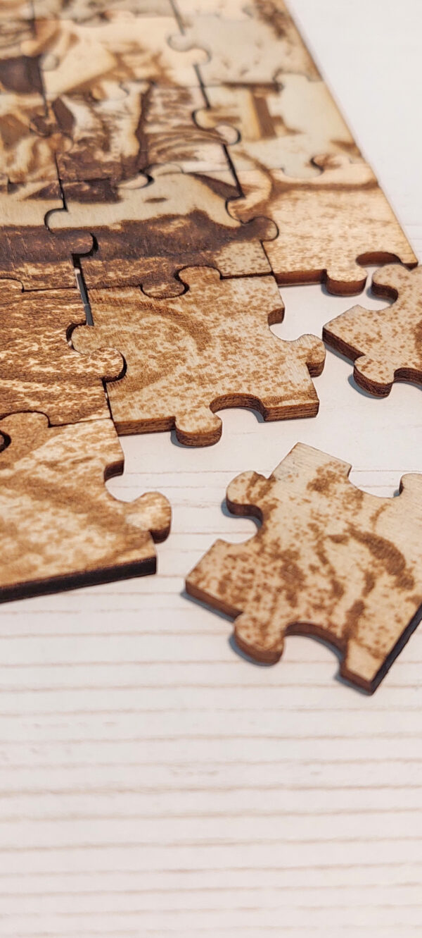 Holzpuzzle - personalisiert individuell