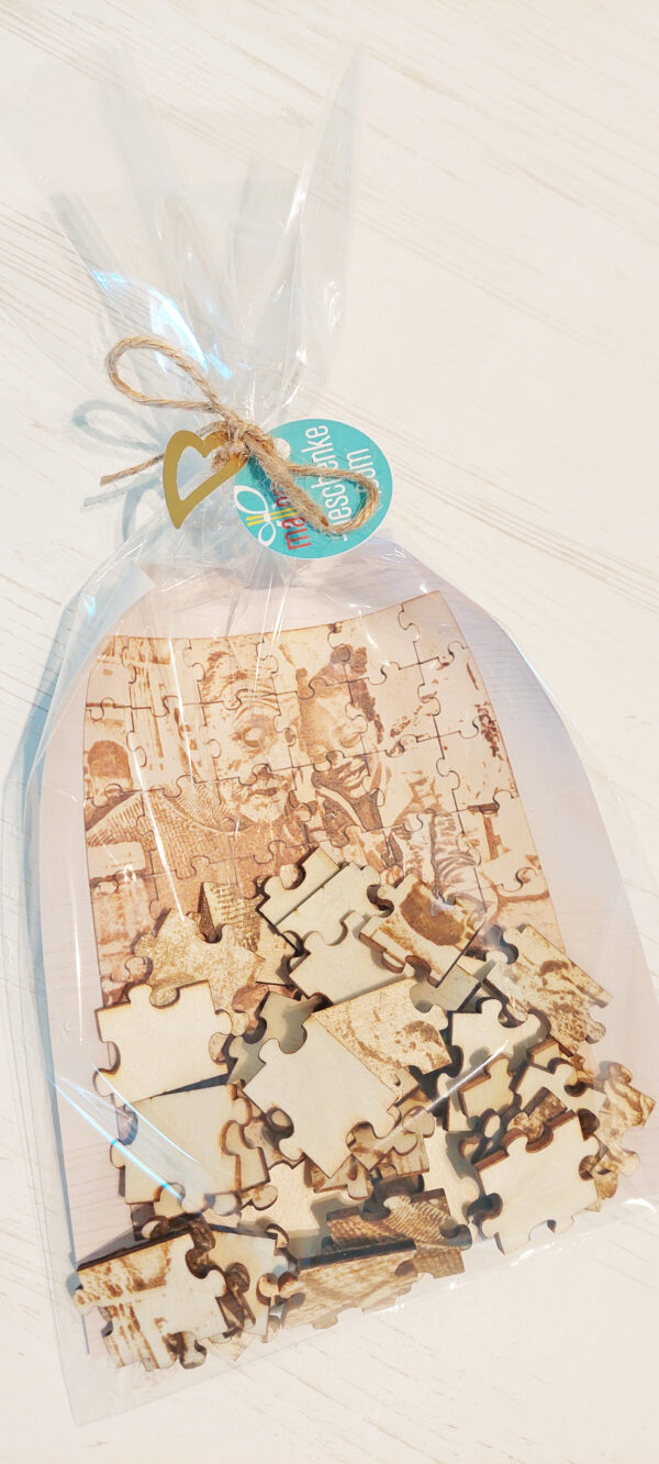 Holzpuzzle - personalisiert individuell