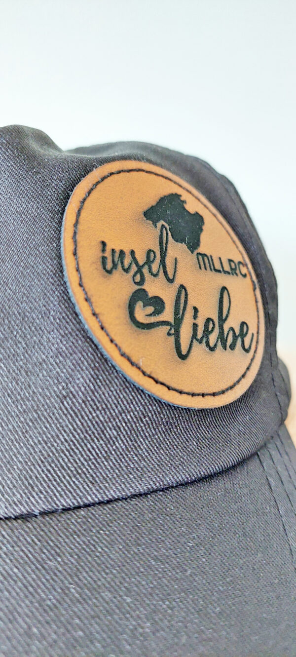 Lederpatches mit Logo