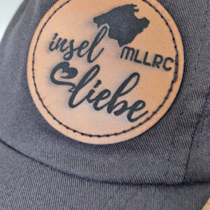 Lederpatches mit Logo