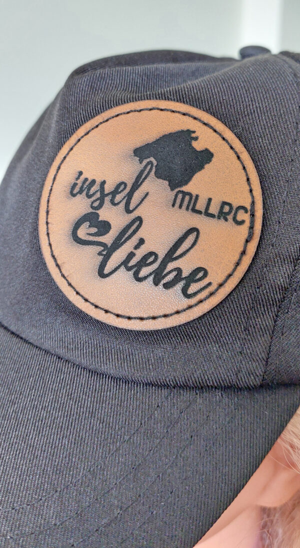 Lederpatches mit Logo