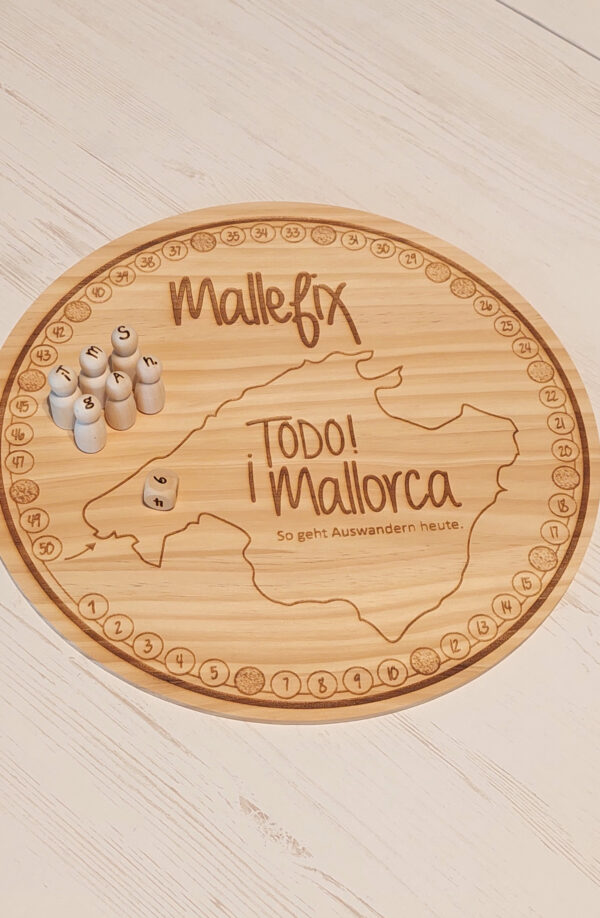 Brettspiel Würfelspiel MALLEFIX Mallorca