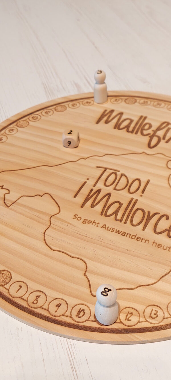 Brettspiel Würfelspiel MALLEFIX Mallorca
