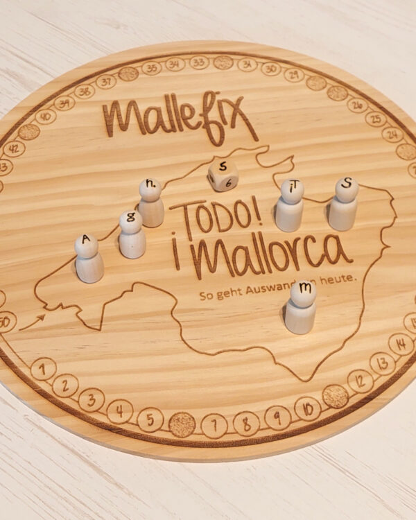 Brettspiel Würfelspiel MALLEFIX Mallorca