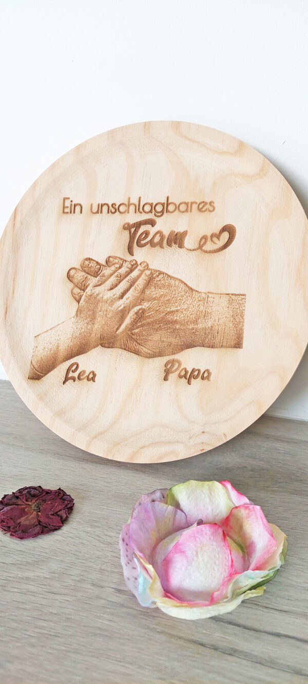 Frühstücksbrett TEAM Vatertag