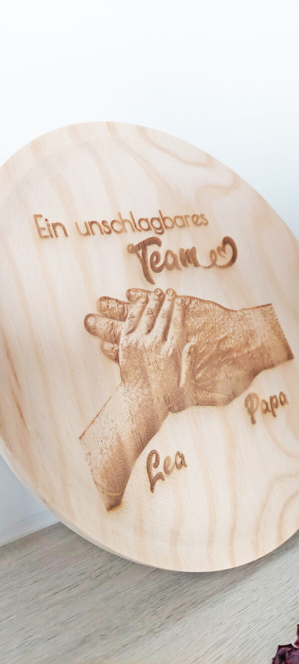 Frühstücksbrett TEAM Vatertag