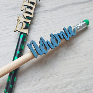Bleistift mit Name