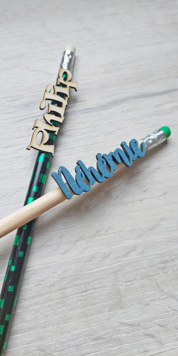 Bleistift mit Name