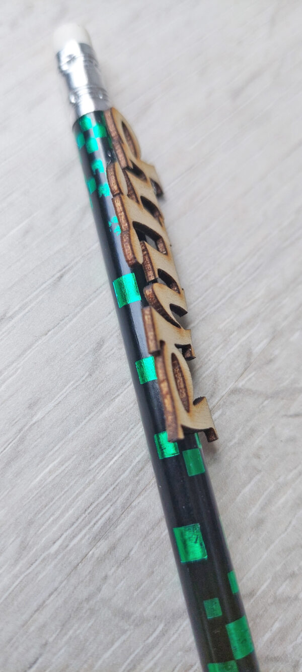 Bleistift mit Name