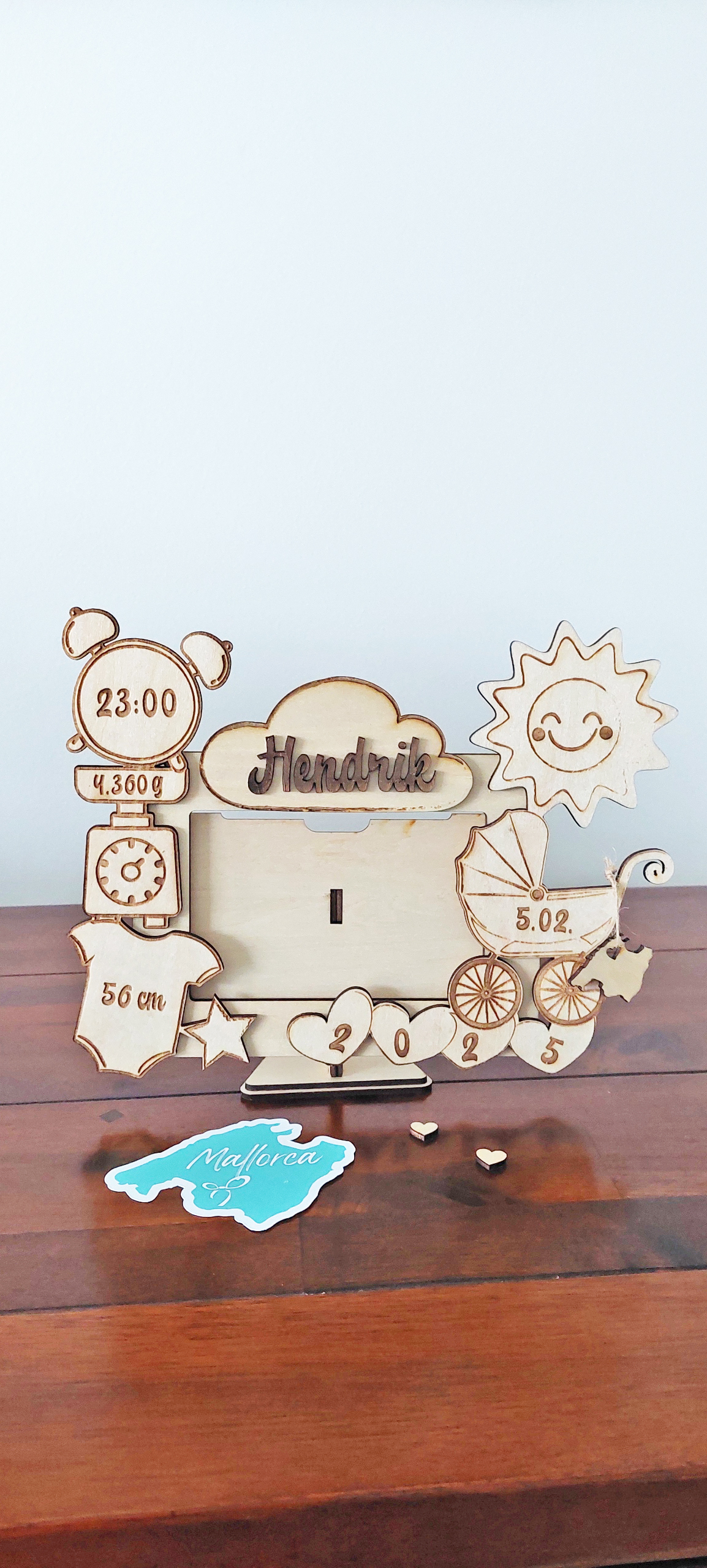 Bilderrahmen Geburt Baby