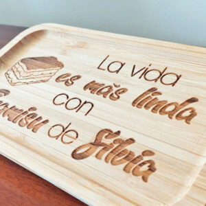 Bambusbrett Tapas Tiramisu Brotzeit Tapasteller