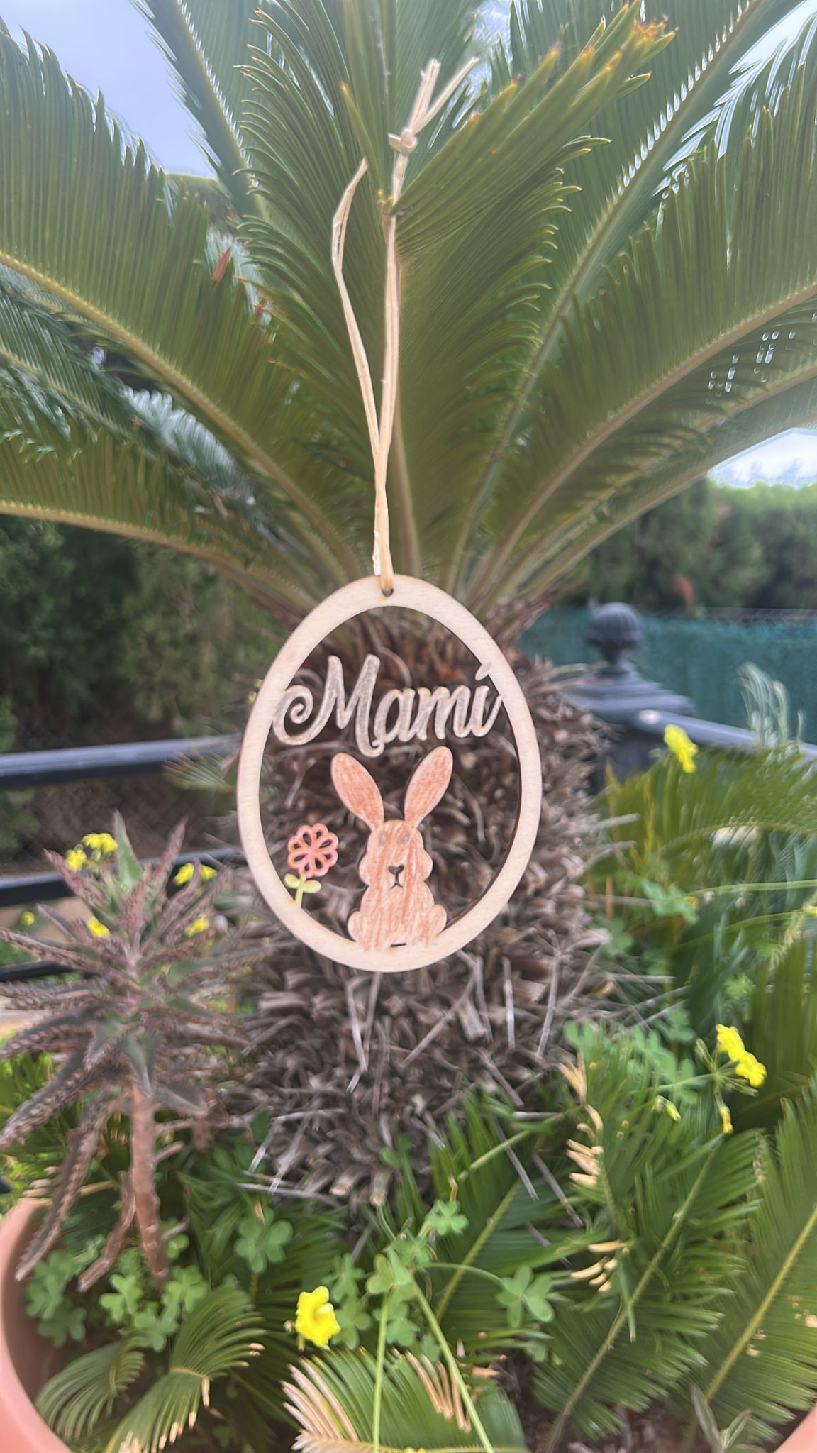 Osterei Anhänger - 4er Set - personalisiert – Bild 9